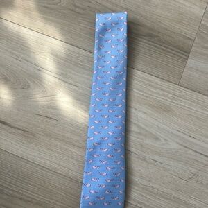 Tommy Hilfiger Light Blue and Pink Men's Tie